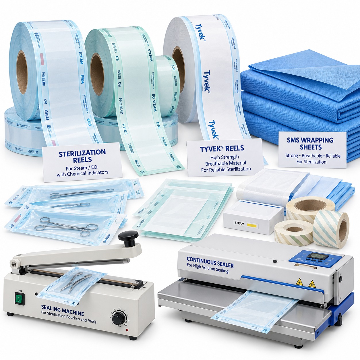 Sterilization-Reels Pouches&Wrappers